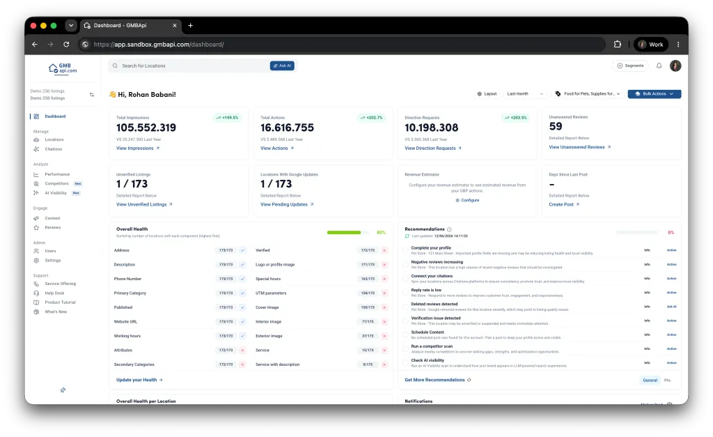 Turn Insights into Store Visits via AI Recommendations