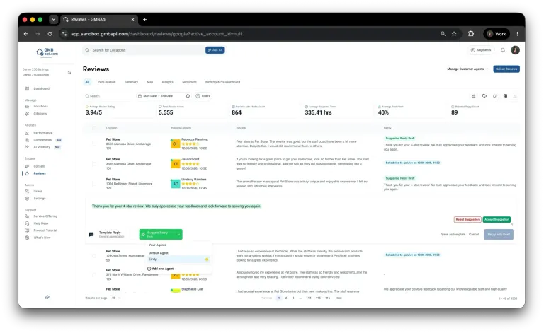 Google Review Management with AI and Sentiment Analysis