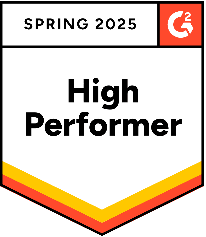 GMBapi award - G2 Local SEO High Performer Spring 2025