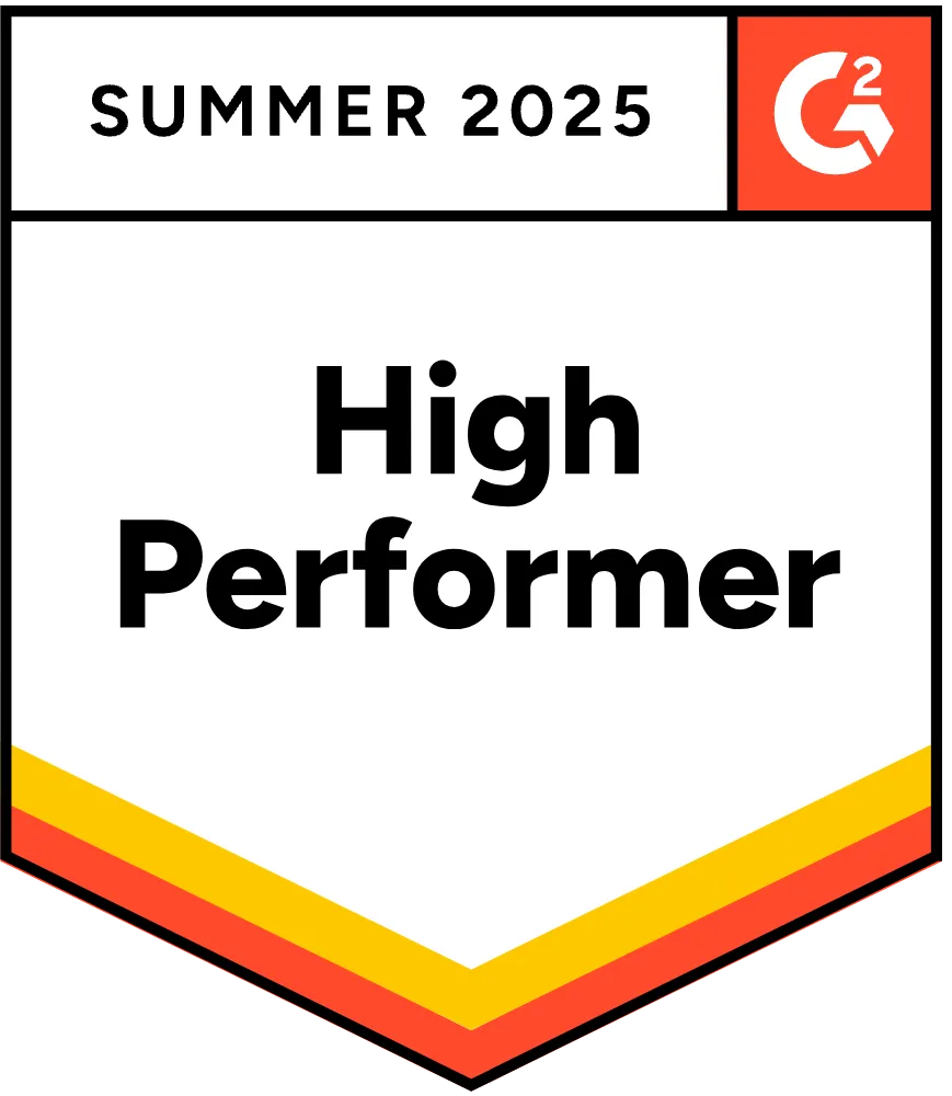 GMBapi award - G2 Local SEO High Performer Summer 2025