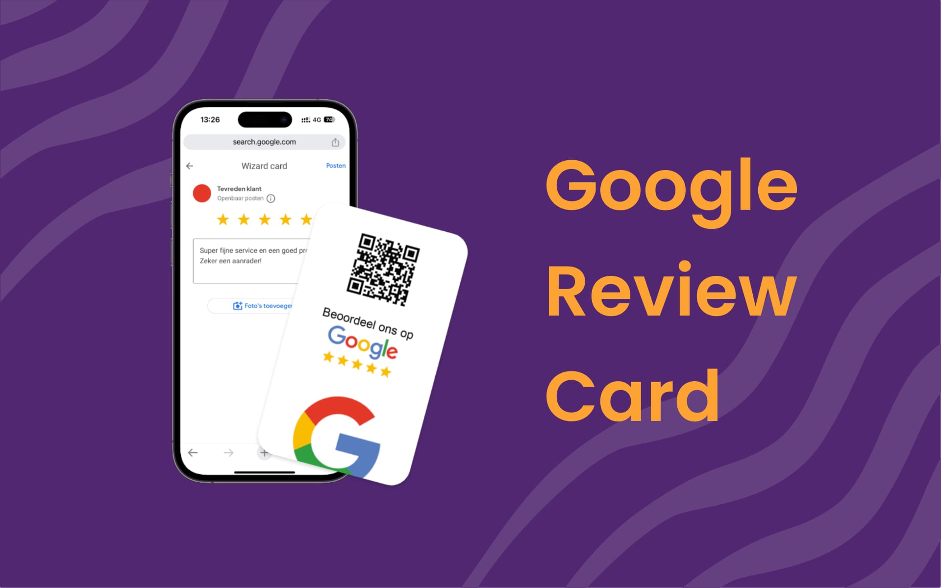 Increase reviews with a Google Review Card
