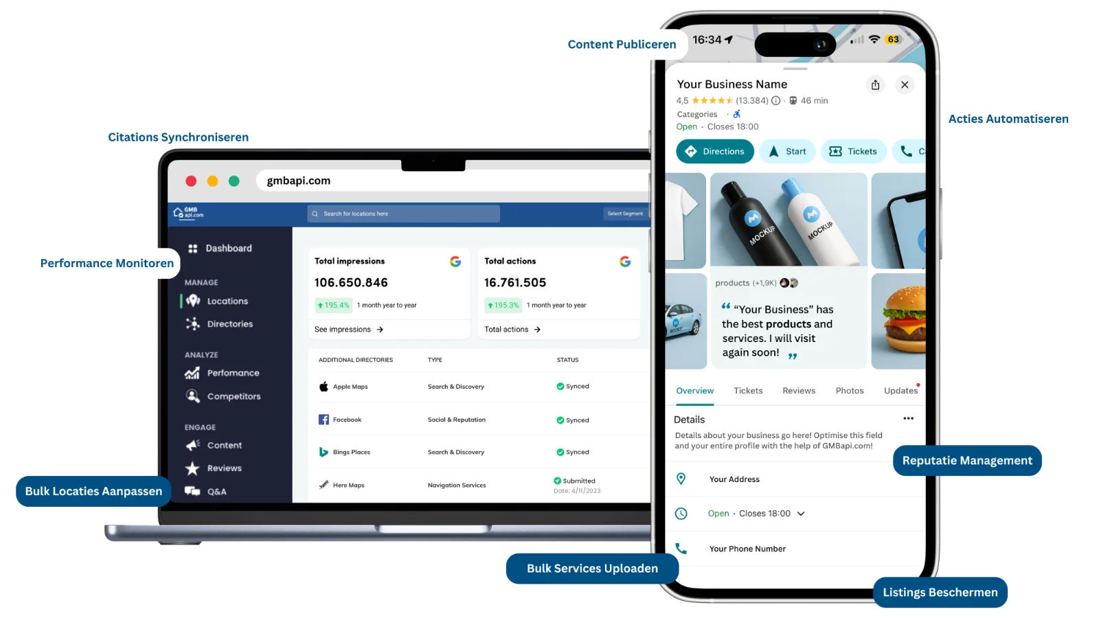 GMBapi.com functies Cover