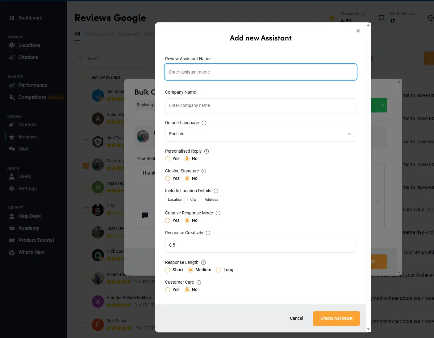 Google Review Reply AI Assistant